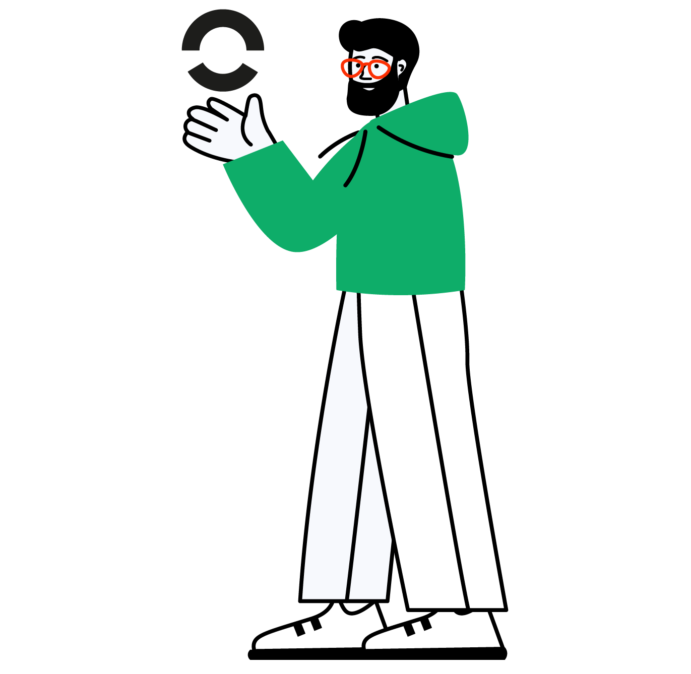 Dibujo de hombre ekon